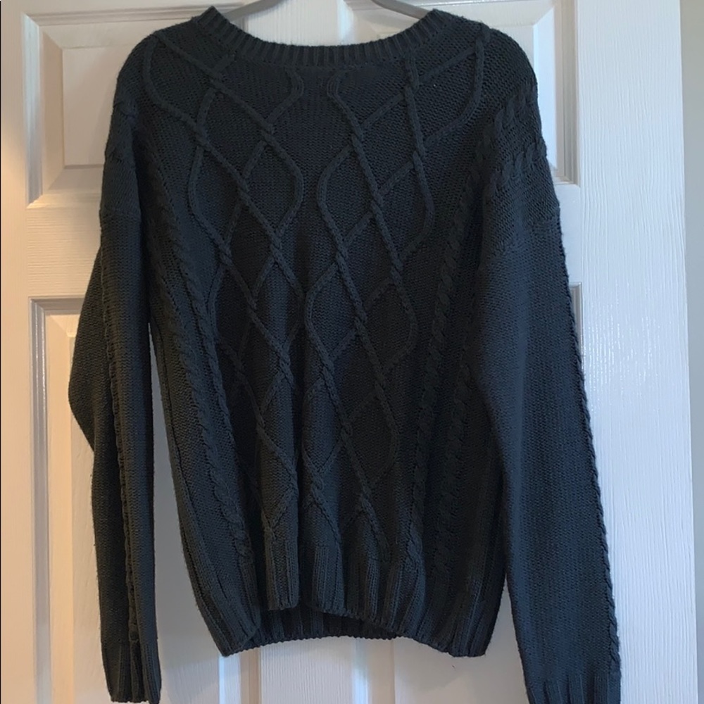 True Craft Cable Knit Sweater